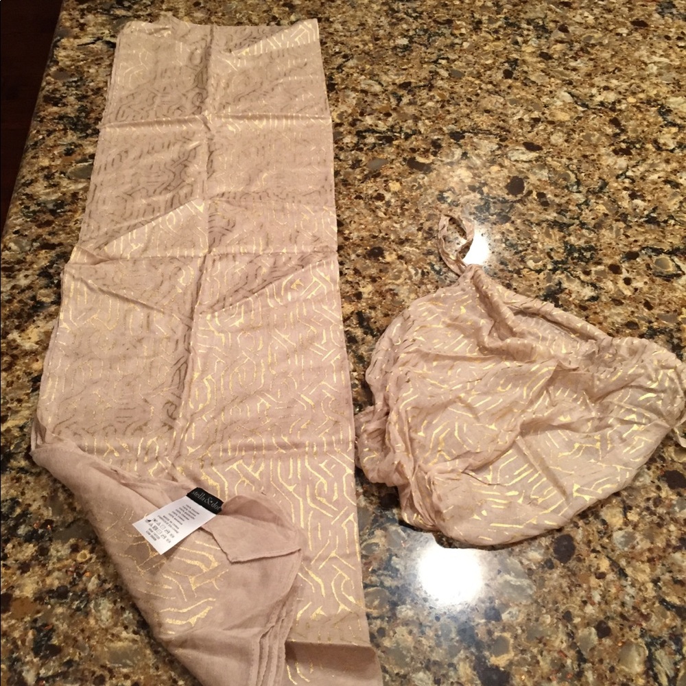 Stella & Dot scarf, new